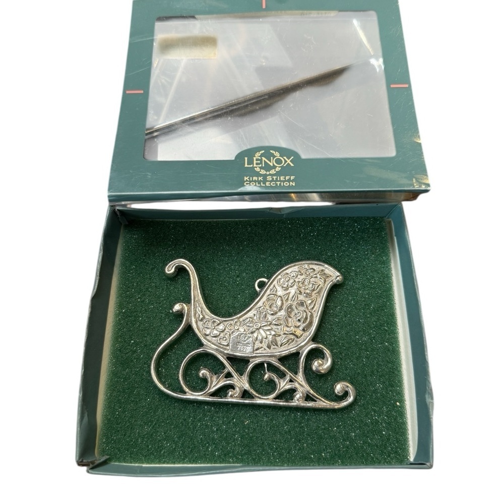 Lenox Silver Decorative Sleigh